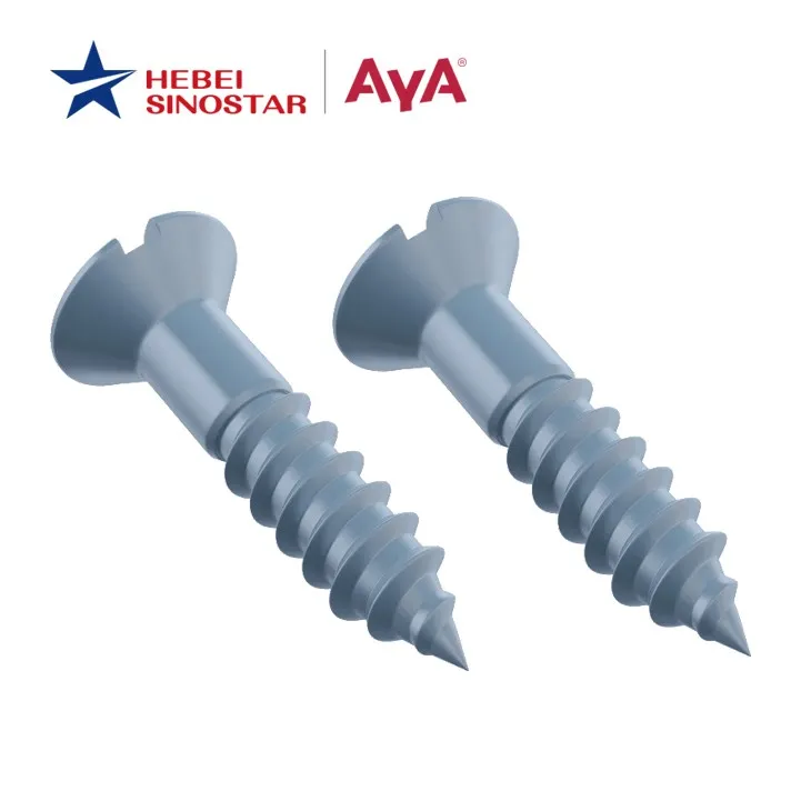Slotted Raised Countersunk Wood Screws-AYA SCREWS